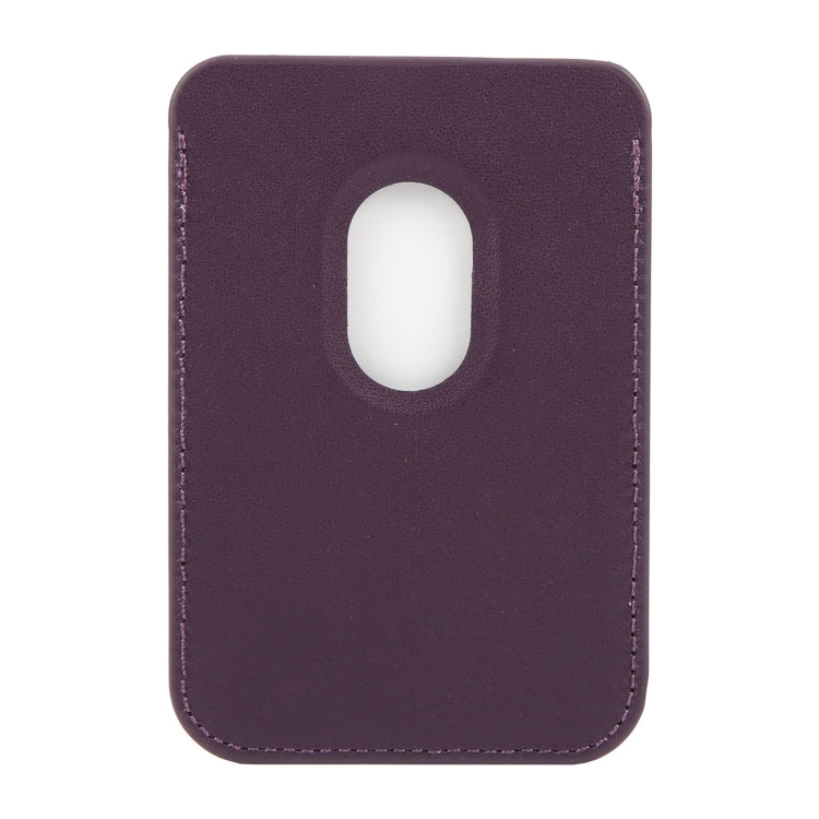 MagSafe Magnetic Wallet Card Hourglass Fold Holder Case(Purple) by bashfashion