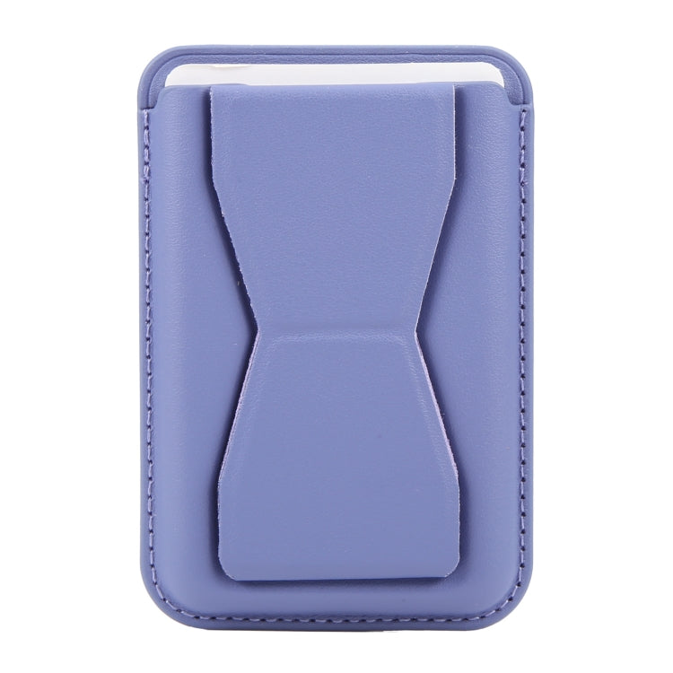 MagSafe Magnetic Wallet Card Hourglass Fold Holder Case(Lavender) by bashfashion