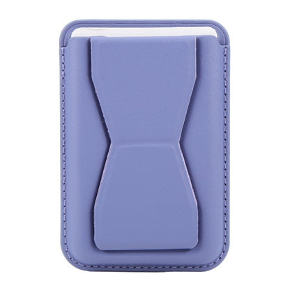 MagSafe Magnetic Wallet Card Hourglass Fold Holder Case(Lavender) by bashfashion