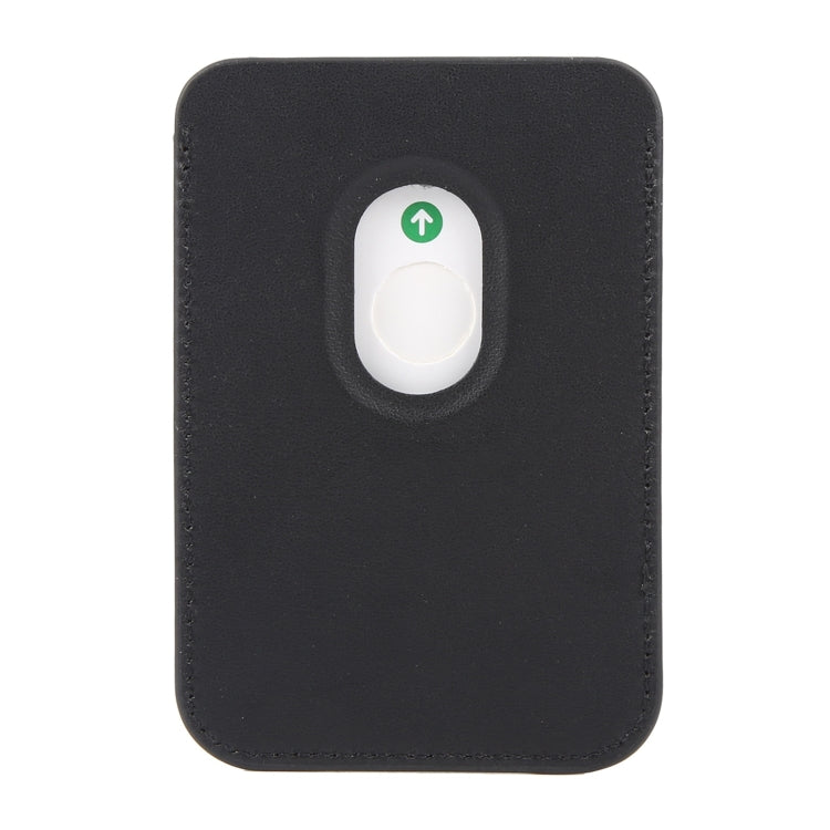 MagSafe Magnetic Wallet Card Hourglass Fold Holder Case(Black) by bashfashion