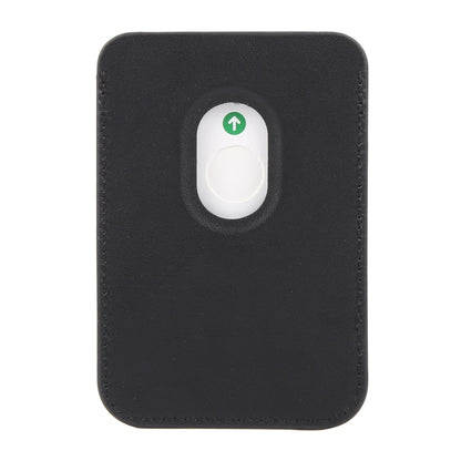 MagSafe Magnetic Wallet Card Hourglass Fold Holder Case(Black) by bashfashion