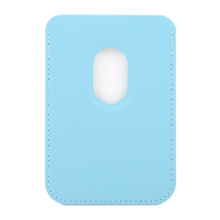 MagSafe Magnetic Wallet Card Hourglass Fold Holder Case(Sky Blue) by bashfashion