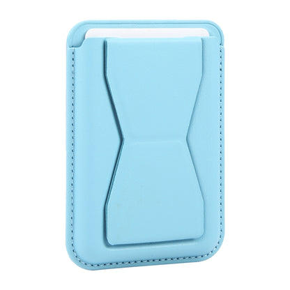 MagSafe Magnetic Wallet Card Hourglass Fold Holder Case(Sky Blue) by bashfashion