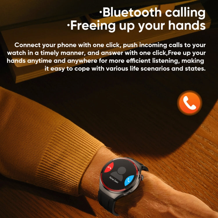 MT78 1.43 inch IP67 Waterproof Smart Watch, Support Sleep Monitoring(Black) by bashfashion