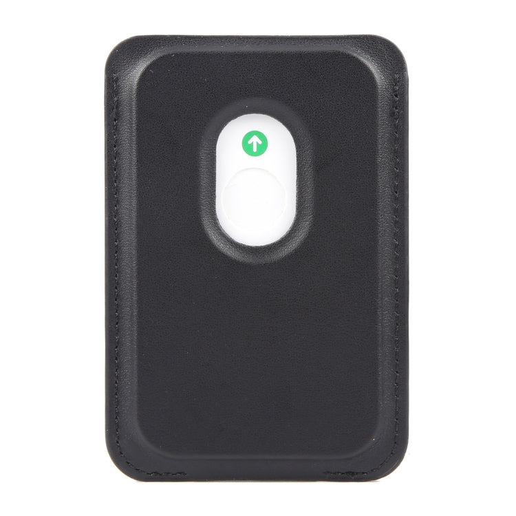 MagSafe Magnetic Wallet Card Square Fold Holder Case(Black) by bashfashion