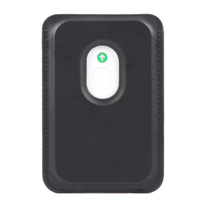 MagSafe Magnetic Wallet Card Square Fold Holder Case(Black) by bashfashion