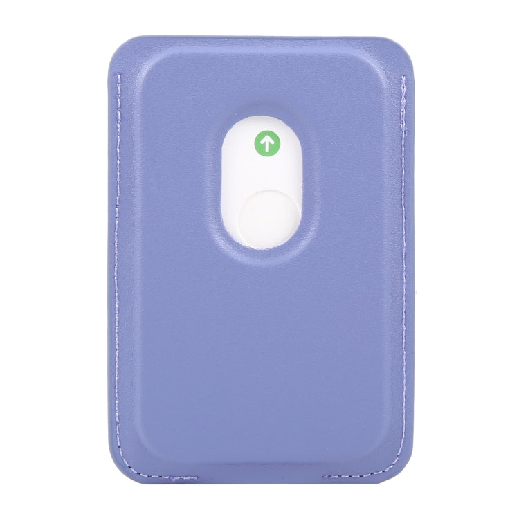 MagSafe Magnetic Wallet Card Square Fold Holder Case(Lavender) by bashfashion