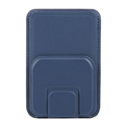 MagSafe Magnetic Wallet Card Square Fold Holder Case(Blue) by bashfashion