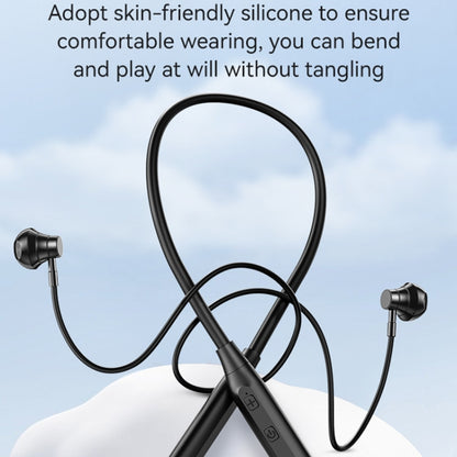 USAMS YQ24 YQ Series BT5.3 Neck-mounted Sports Bluetooth Earphone(Black) by USAMS