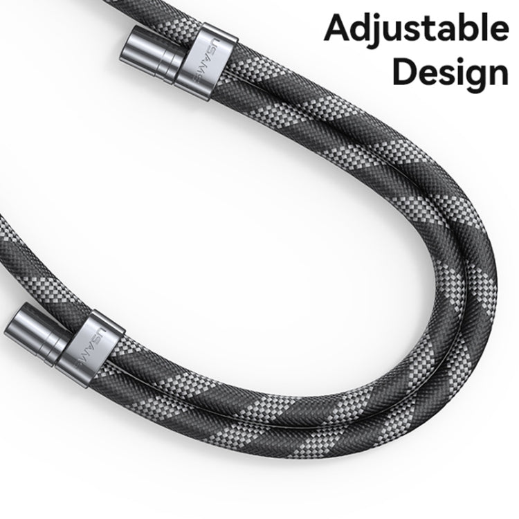 USAMS ZB316 Adjustable Phone Rope(Black) by USAMS