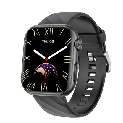 MT500 1.97 inch IP67 Waterproof Smart Watch, Support Electrocardiogram / Temperature Measurement(Black) by bashfashion