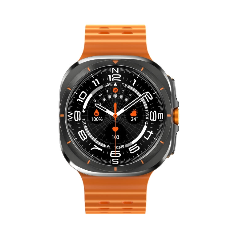 W7 1.43 inch IP68 Waterproof Smart Watch, Support Sedentary Reminder / Sleep Monitoring(Orange) by bashfashion
