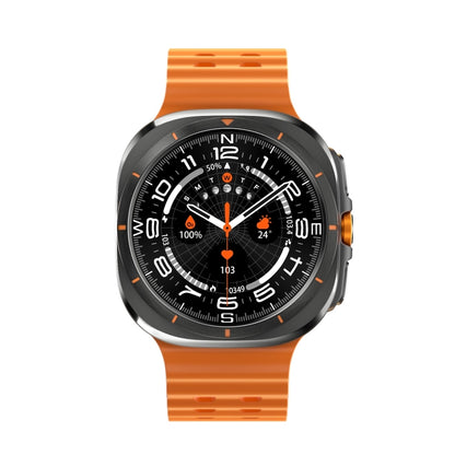 W7 1.43 inch IP68 Waterproof Smart Watch, Support Sedentary Reminder / Sleep Monitoring(Orange) by bashfashion