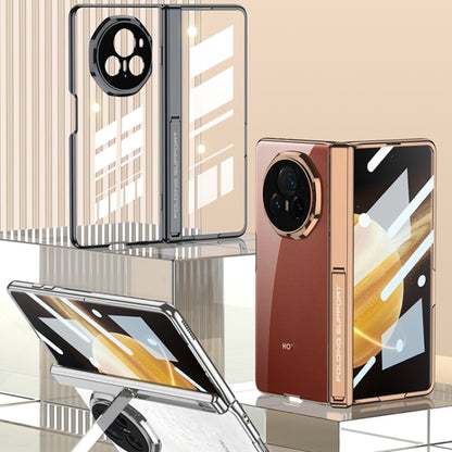 For Honor Magic V3 GKK Integrated Magnetic Fold Hinge Shockproof Phone Case(Silver) by GKK