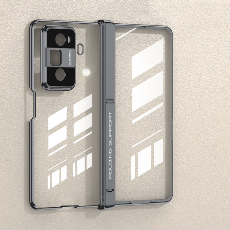 For Honor Magic Vs3 GKK Integrated Magnetic Fold Hinge Shockproof Phone Case(Black) by GKK