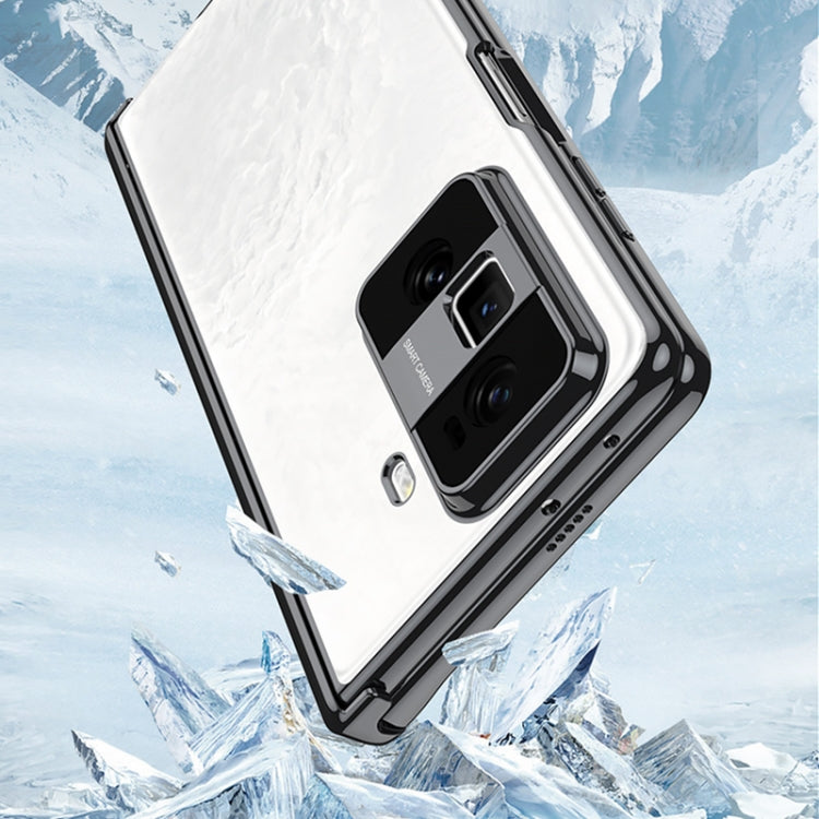 For Honor Magic Vs3 GKK Integrated Magnetic Fold Hinge Shockproof Phone Case(Black) by GKK