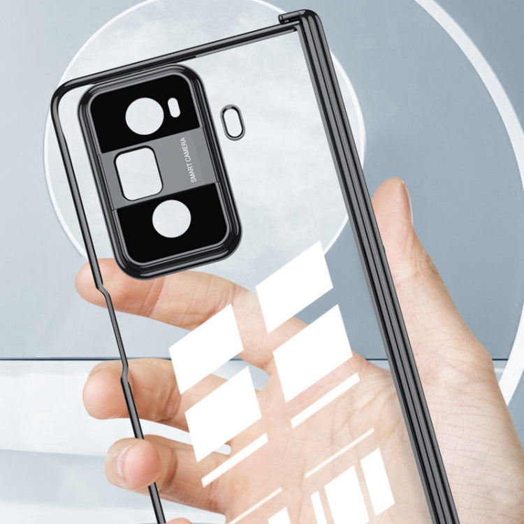 For Honor Magic Vs3 GKK Integrated Magnetic Fold Hinge Shockproof Phone Case(Black) by GKK