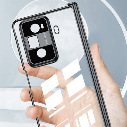 For Honor Magic Vs3 GKK Integrated Magnetic Fold Hinge Shockproof Phone Case(Black) by GKK