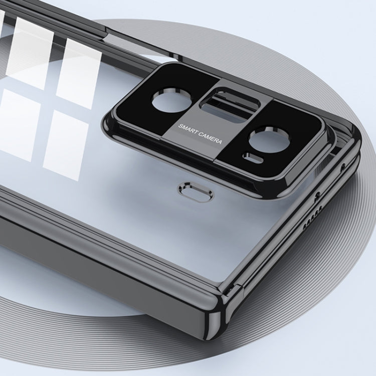 For Honor Magic Vs3 GKK Integrated Magnetic Fold Hinge Shockproof Phone Case(Black) by GKK