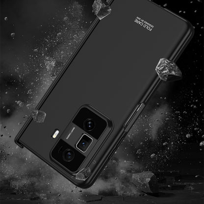 For Honor Magic Vs3 GKK Integrated Magnetic Folding Hinge All-inclusive Phone Case(Black) by GKK