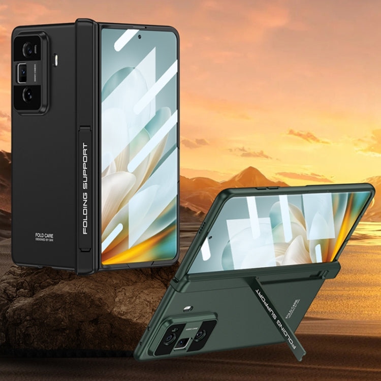 For Honor Magic Vs3 GKK Integrated Magnetic Folding Hinge All-inclusive Phone Case(Green) by GKK