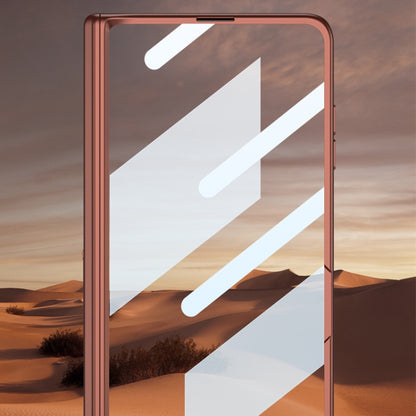 For Honor Magic V3 GKK Integrated Magnetic Folding Hinge All-inclusive Phone Case(Silver) by GKK