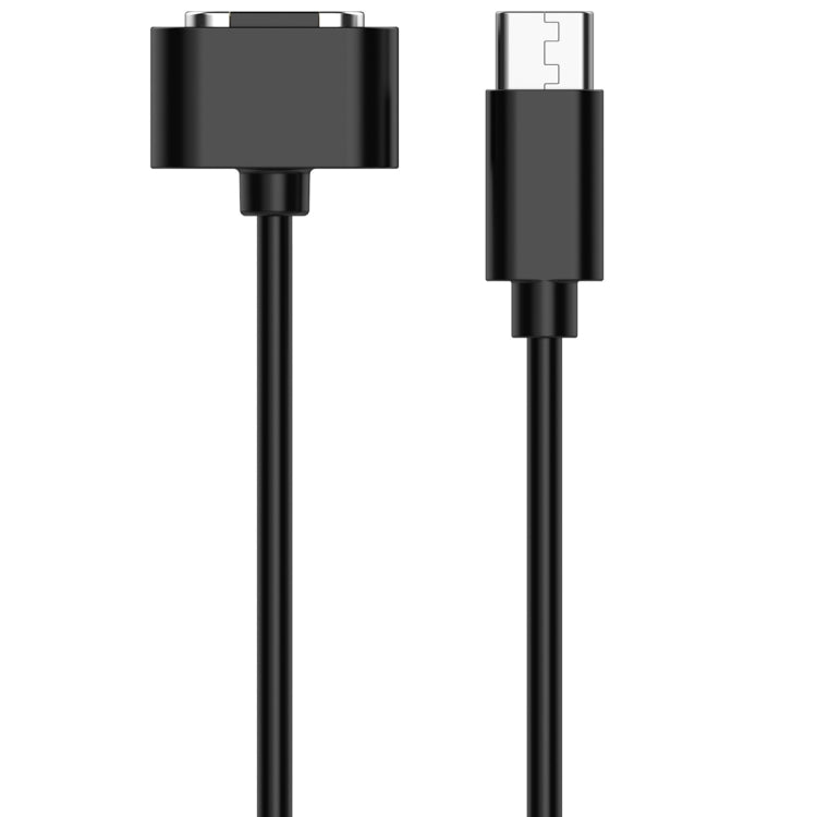 For Xiaomi Mi Rabbit Kids Watch S1 Smart Watch Charging Cable 1m, USB-C / Type-C Interface(Black) by bashfashion