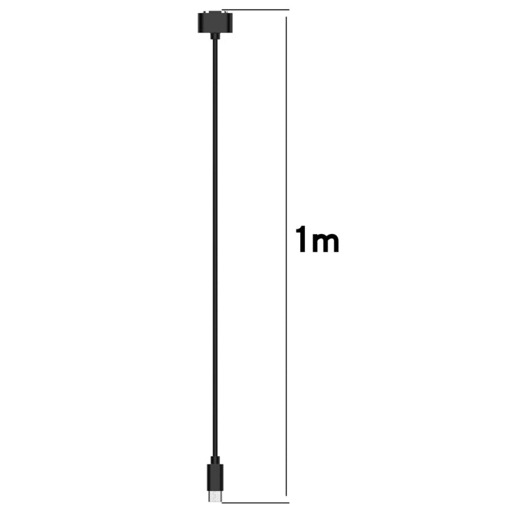 For Xiaomi Mi Rabbit Kids Watch S1 Smart Watch Charging Cable 1m, USB-C / Type-C Interface(Black) by bashfashion