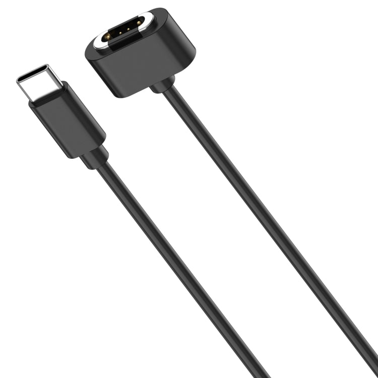 For Xiaomi Mi Rabbit Kids Watch S1 Smart Watch Charging Cable 1m, USB-C / Type-C Interface(Black) by bashfashion