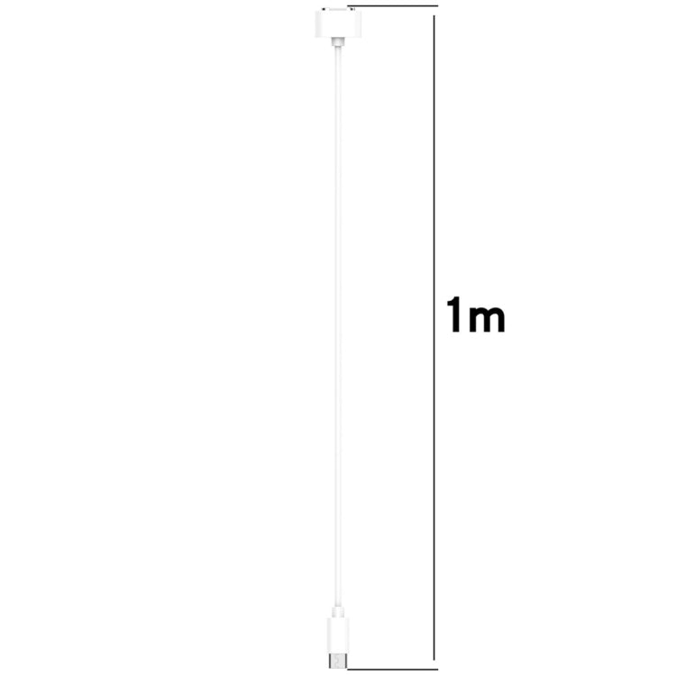 For Xiaomi Mi Rabbit Kids Watch S1 Smart Watch Charging Cable 1m, USB-C / Type-C Interface(White) by bashfashion