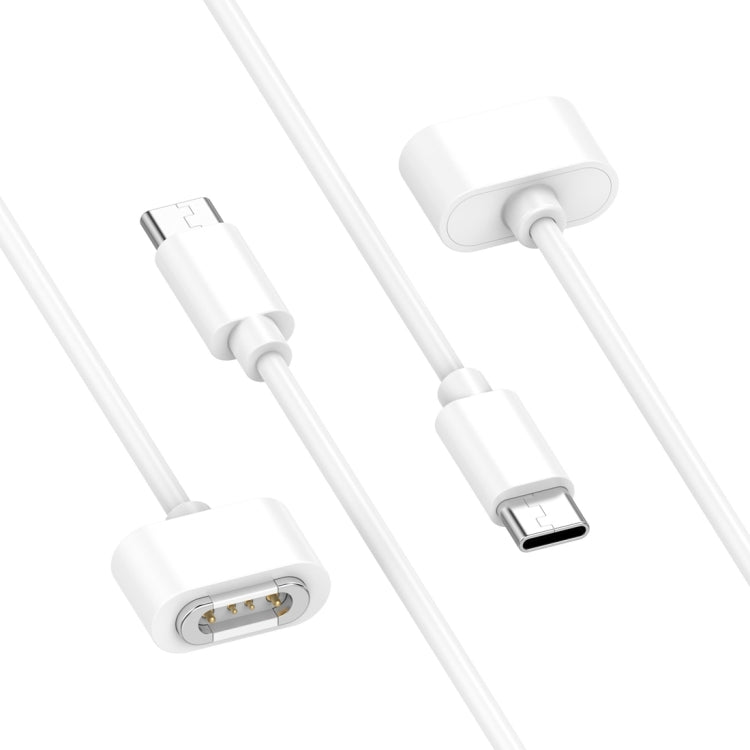 For Xiaomi Mi Rabbit Kids Watch S1 Smart Watch Charging Cable 1m, USB-C / Type-C Interface(White) by bashfashion