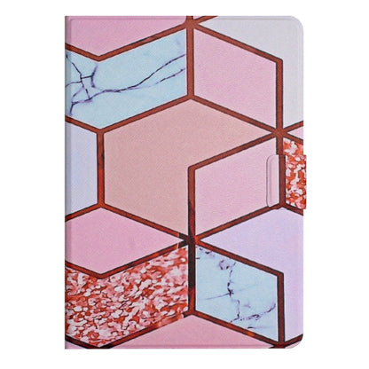 For iPad Pro 11 2025 / 2024 Marble Pattern Leather Smart Tablet Case(Splicing Marble) by bashfashion
