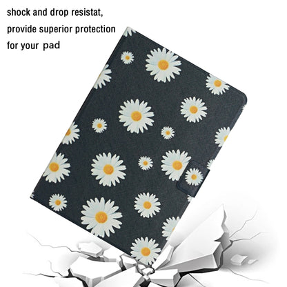 For iPad 2025 / 2022 Flower Pattern Flip Leather Smart Tablet Case(Small Daisies) by bashfashion