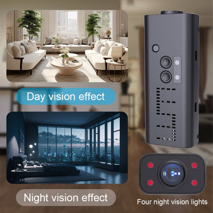 WK13 720P Smart Remote Wifi Camera Supports Infrared Night Vision(Black) by bashfashion