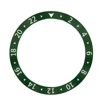 For Samsung Galaxy Watch Ultra 47mm Style C Smart Watch Dial Stainless Steel Bezel Ring Cover(Green) by bashfashion