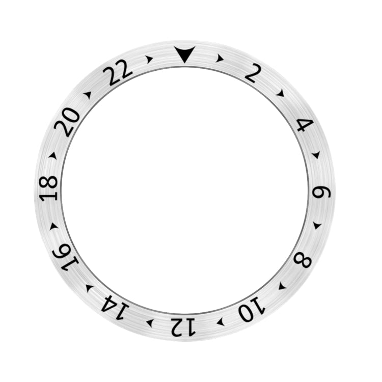 For Samsung Galaxy Watch Ultra 47mm Style C Smart Watch Dial Stainless Steel Bezel Ring Cover(Silver) by bashfashion