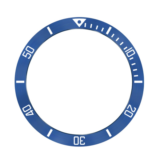 For Samsung Galaxy Watch Ultra 47mm Style B Smart Watch Dial Stainless Steel Bezel Ring Cover(Blue) by bashfashion