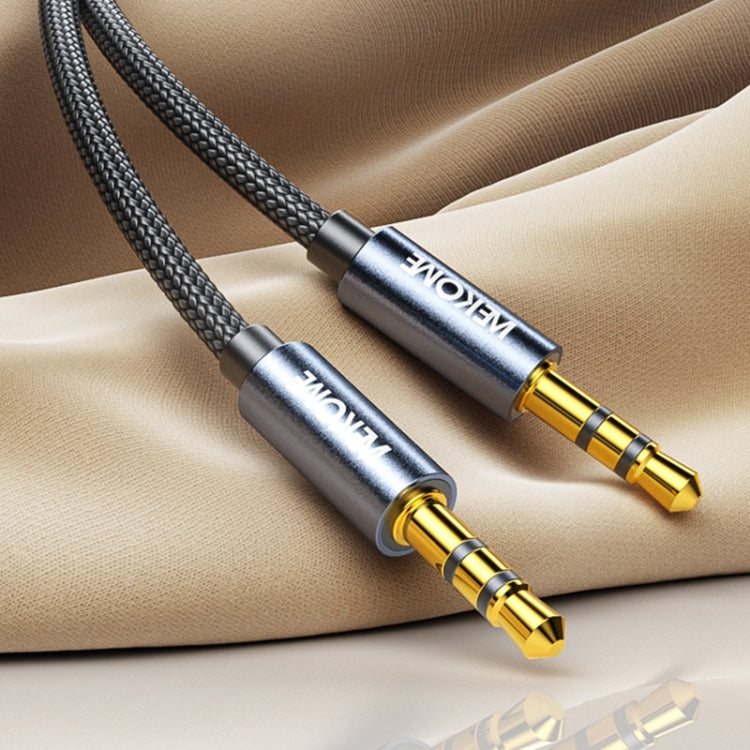 WK WDC-195 1m Geeker 3.5mm TRS AUX Audio Cable(Tarnish) by WK