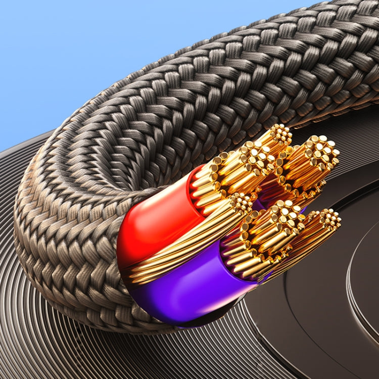 WK WDC-195 1m Geeker 3.5mm TRS AUX Audio Cable(Tarnish) by WK