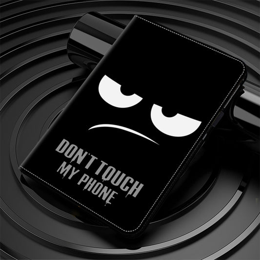 For Honor Pad X9 Crystal Texture Painted Leather Tablet Case(Dont Touch My Phone) by bashfashion