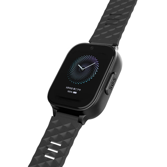 RF-V52-A 1.85 inch Screen GPS Smart Tracker WatchBand Support SOS Call / Health Monitoring For Asia / Europe / Africa / Australia(Black) by bashfashion