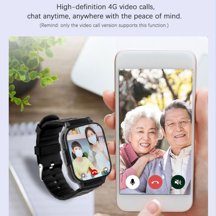 RF-V52-A 1.85 inch Screen GPS Smart Tracker WatchBand Support SOS Call / Health Monitoring For Asia / Europe / Africa / Australia(Black) by bashfashion