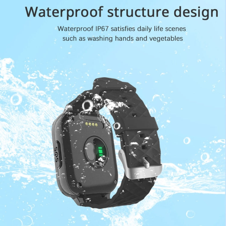 RF-V52-A 1.85 inch Screen GPS Smart Tracker WatchBand Support SOS Call / Health Monitoring For Asia / Europe / Africa / Australia(Black) by bashfashion