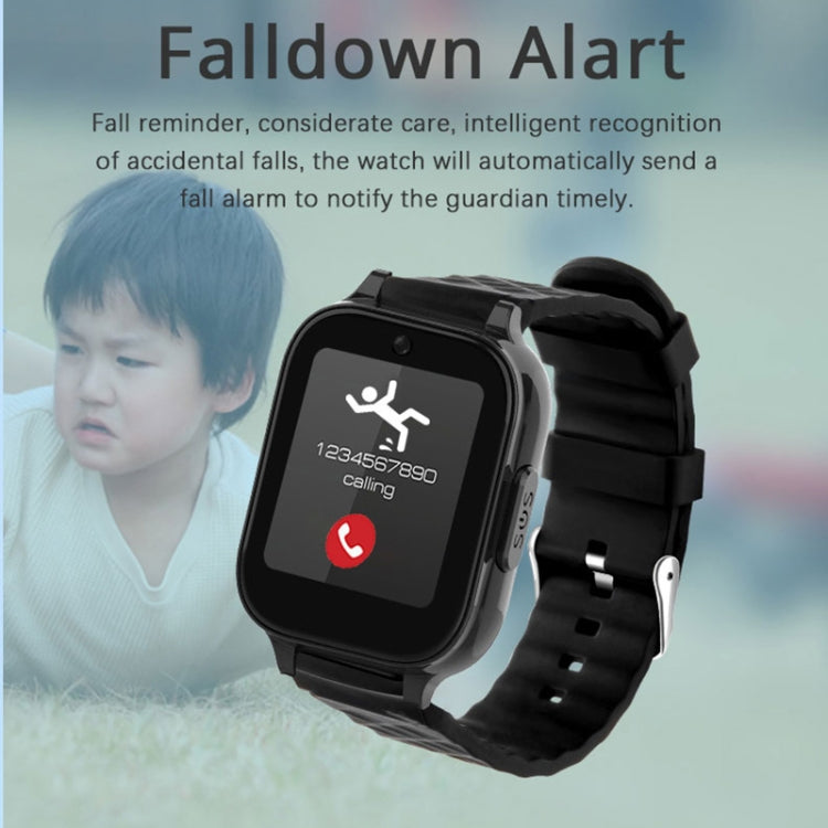 RF-V52-A 1.85 inch Screen GPS Smart Tracker WatchBand Support SOS Call / Health Monitoring For Asia / Europe / Africa / Australia(Black) by bashfashion