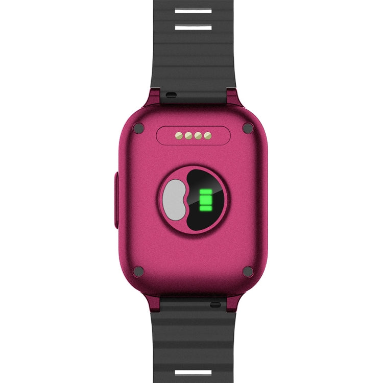 RF-V52-B 1.85 inch Screen GPS Smart Tracker WatchBand Support SOS Call / Health Monitoring For North America / South America(Red) by bashfashion