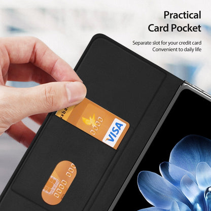 For Xiaomi Mix Fold 4 DUX DUCIS Bril Series PU + TPU Phone Case(Black) by DUX DUCIS