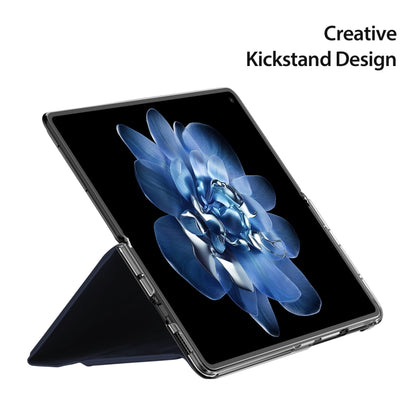 For Xiaomi Mix Fold 4 DUX DUCIS Bril Series PU + TPU Phone Case(Blue) by DUX DUCIS