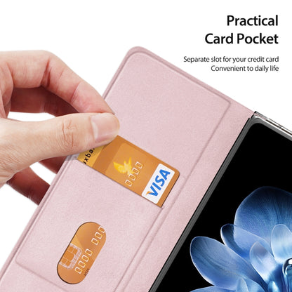 For Xiaomi Mix Fold 4 DUX DUCIS Bril Series PU + TPU Phone Case(Pink) by DUX DUCIS