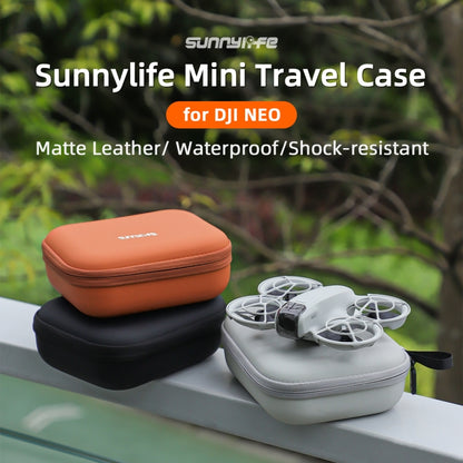 For DJI Neo Sunnylife Body Storage Case Box Suitcase(Orange) by Sunnylife