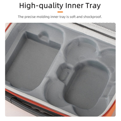 For DJI Neo Sunnylife Drone Batteries Kit Storage Case Box Suitcase(Orange) by Sunnylife